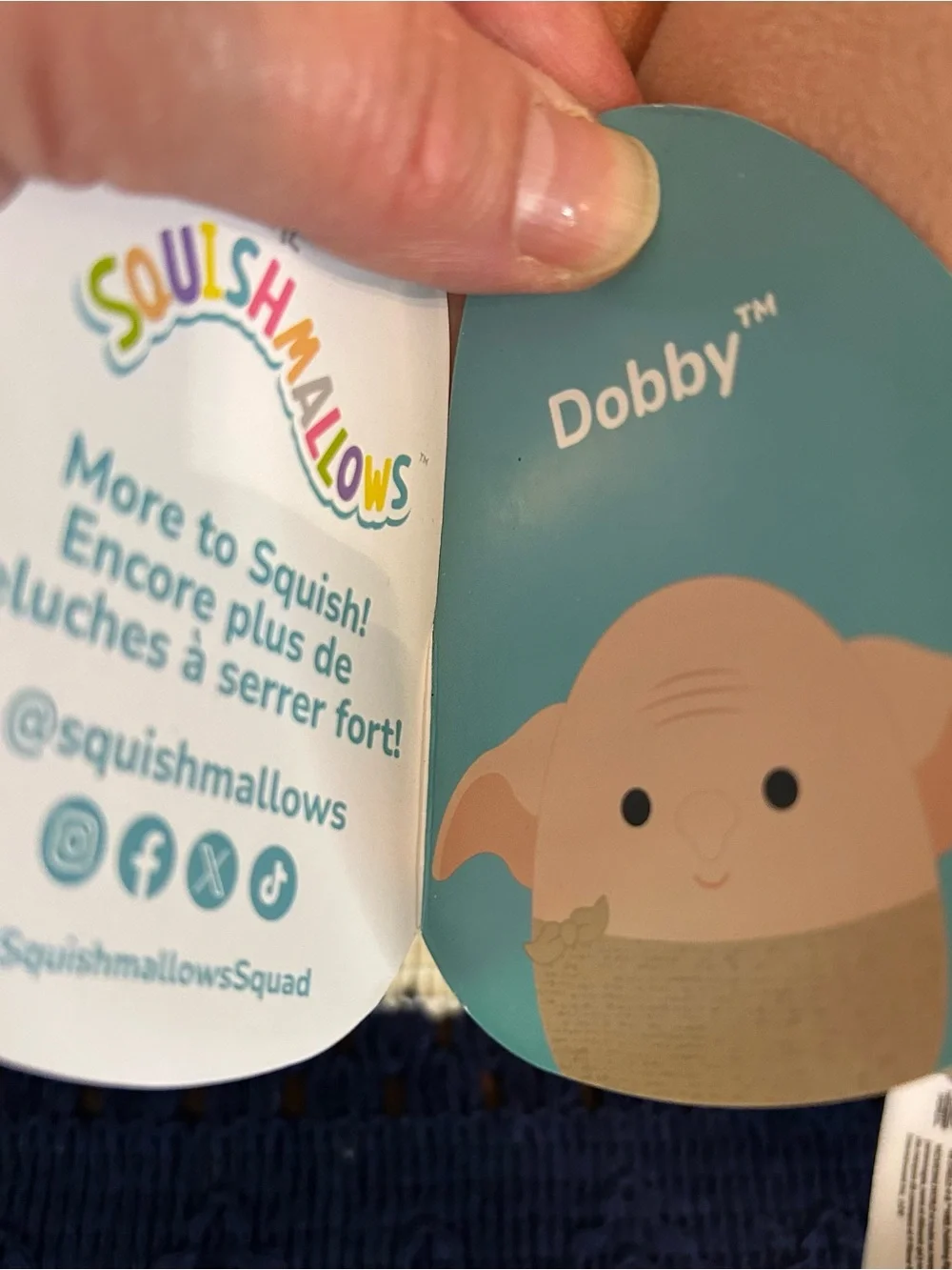 Squishmallows soft peach